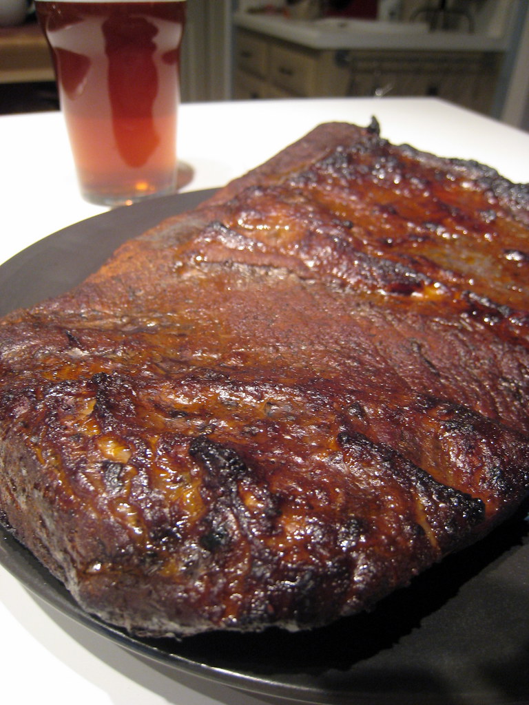 Sweet and Spicy Smoked Brisket