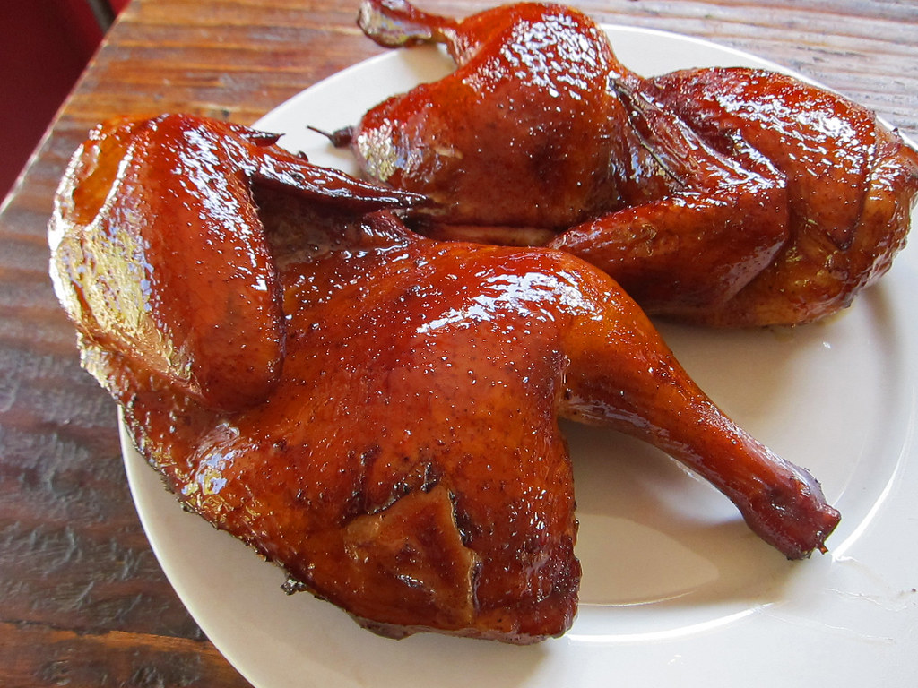 Maple Glazed Smoked Chicken